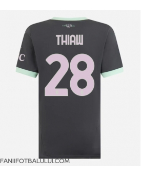 AC Milan Malick Thiaw #28 Tricou Fotbal Replică 2024-25 Femei Treilea